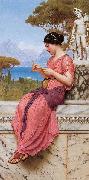 John William Godward Le Billet Doux oil